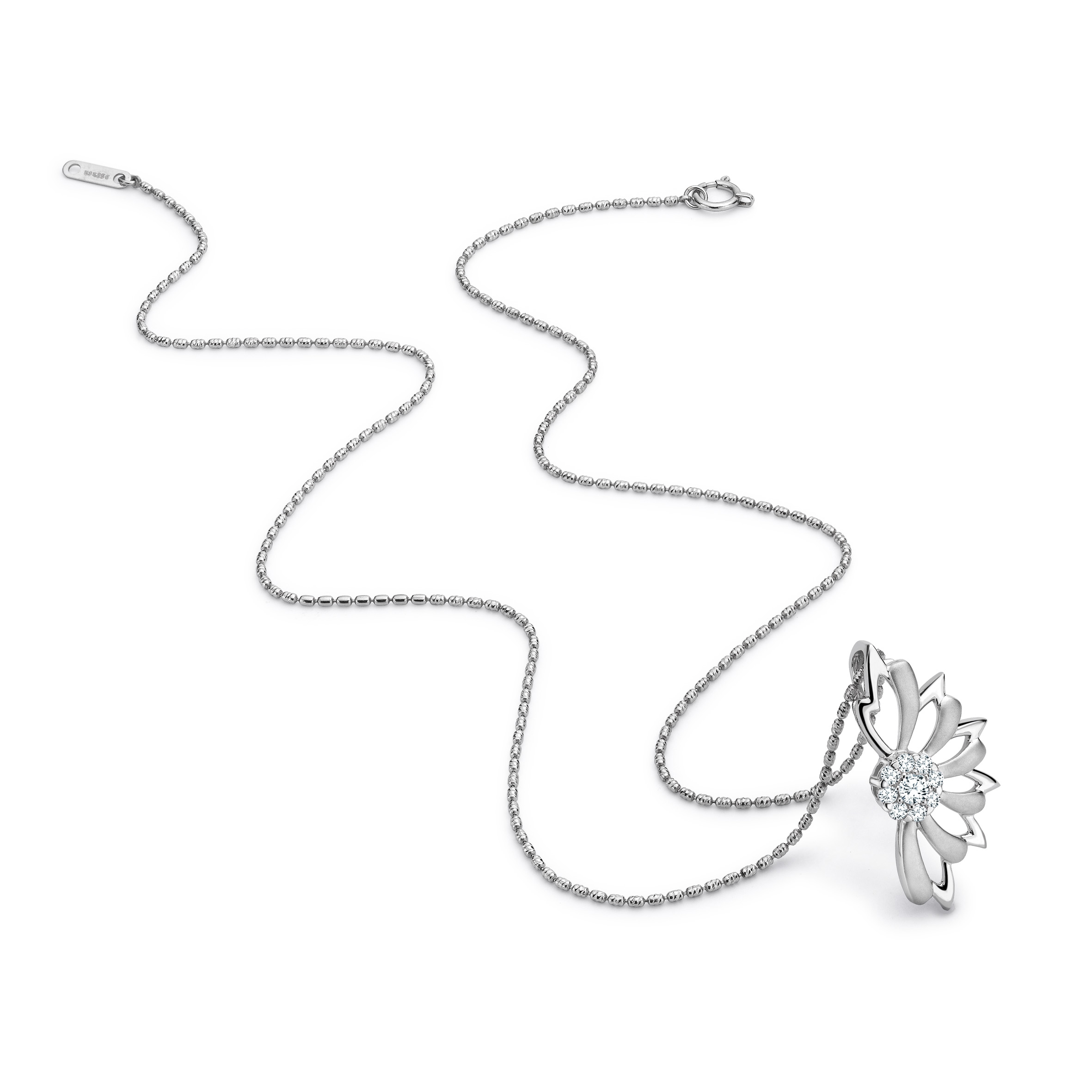 Platinum Chain and Pendant - 3