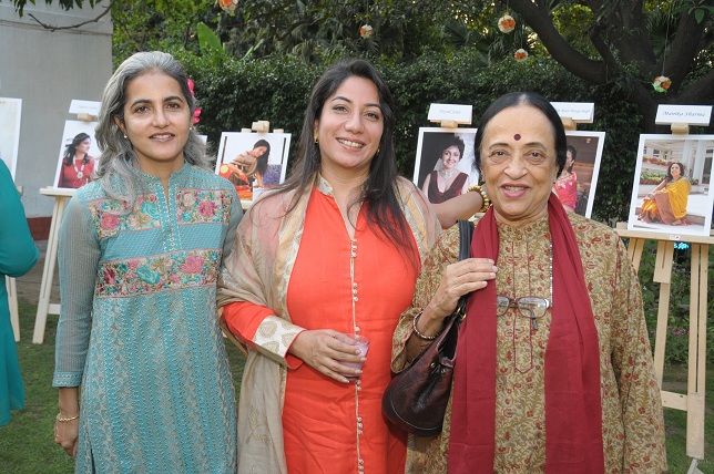 Anju Ela Menon with Freinds at the launch event of Woman-The Real Jewel-a tribute to Nanhi Chaan's woman empowerment _