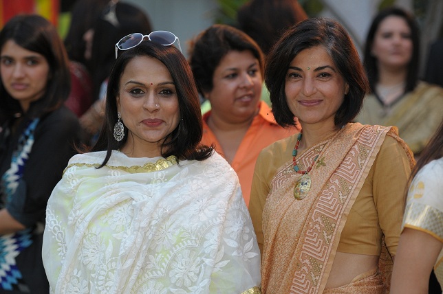 Raseel Gujral & Ambika Shukla at the launch event of Woman-The Real Jewel-a tribute to Nanhi Chaan's woman empowermen_