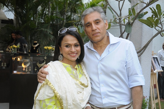 Raseel & Navin Ansal at the launch event of Woman-The Real Jewel-a tribute to Nanhi Chaan's woman empowerment initiat_