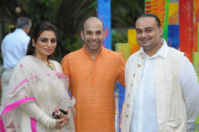 Rimple Narula  Mayyur Girotra & Harpreet Narula at the launch event of Woman-The Real Jewel-a tribute to Nanhi Chaan'_