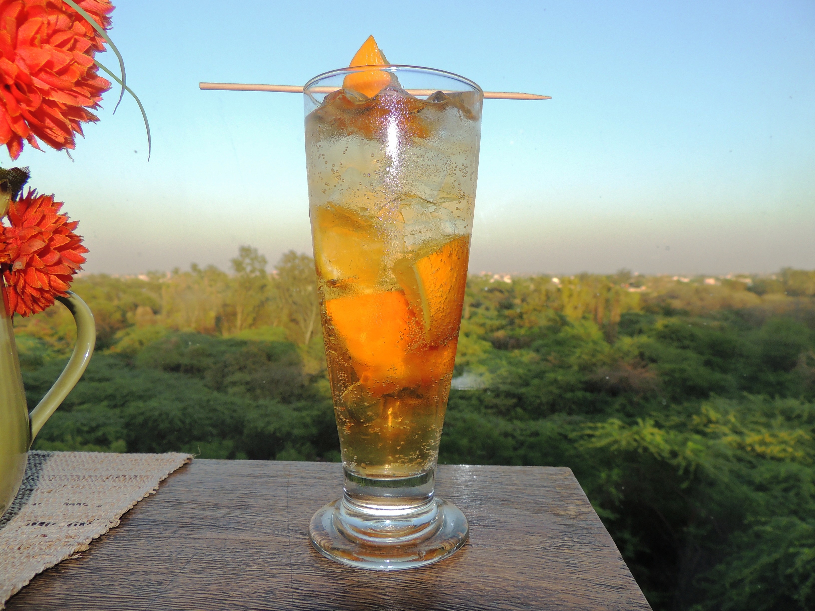 Scotch  Orange and Gingerale Cooler