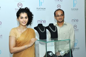 Taapsee & Mr. Shafeekh VS  Corporate Executive Director  Malabar Gold & Diamonds