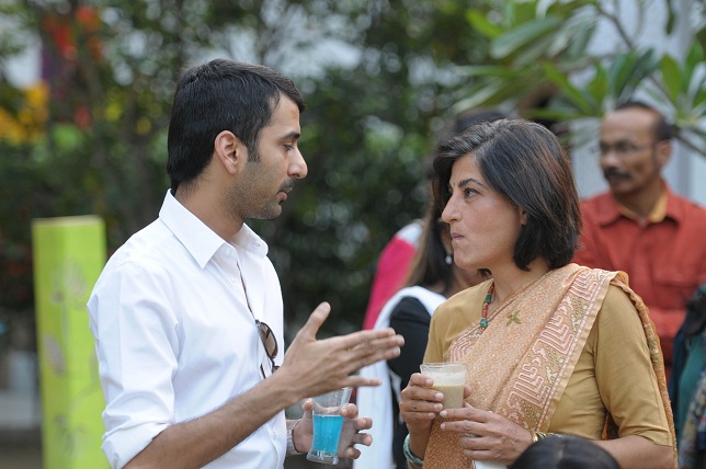 Vinayak & Ambika Jain at the launch event of Woman-The Real Jewel-a tribute to Nanhi Chaan's woman empowerment initia_