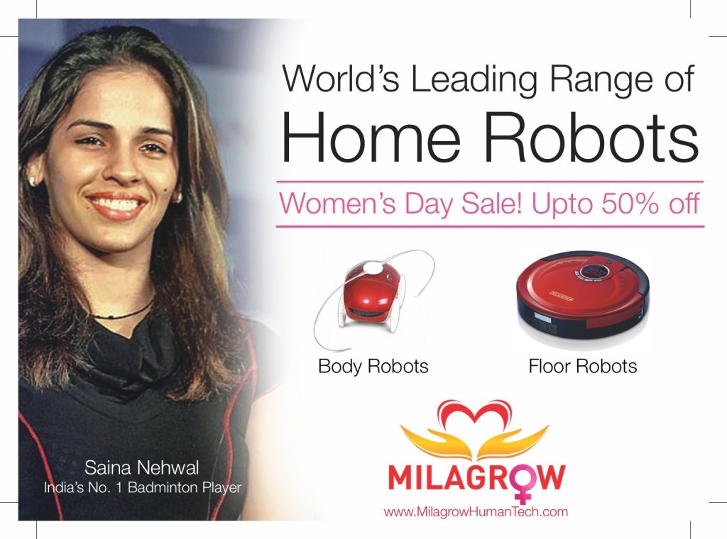 Milagrow Womens Day Offers