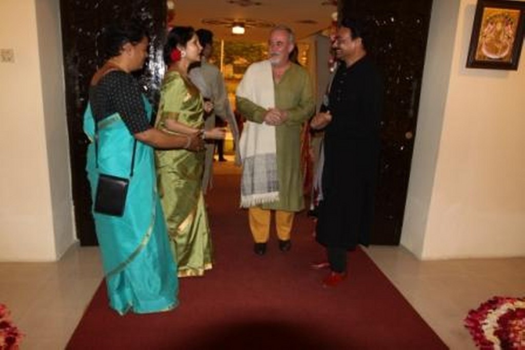 Radha Venkataraman  Nivedita Haran  Jerome Marrel and Wendell Rodricks at India House_1600x1068