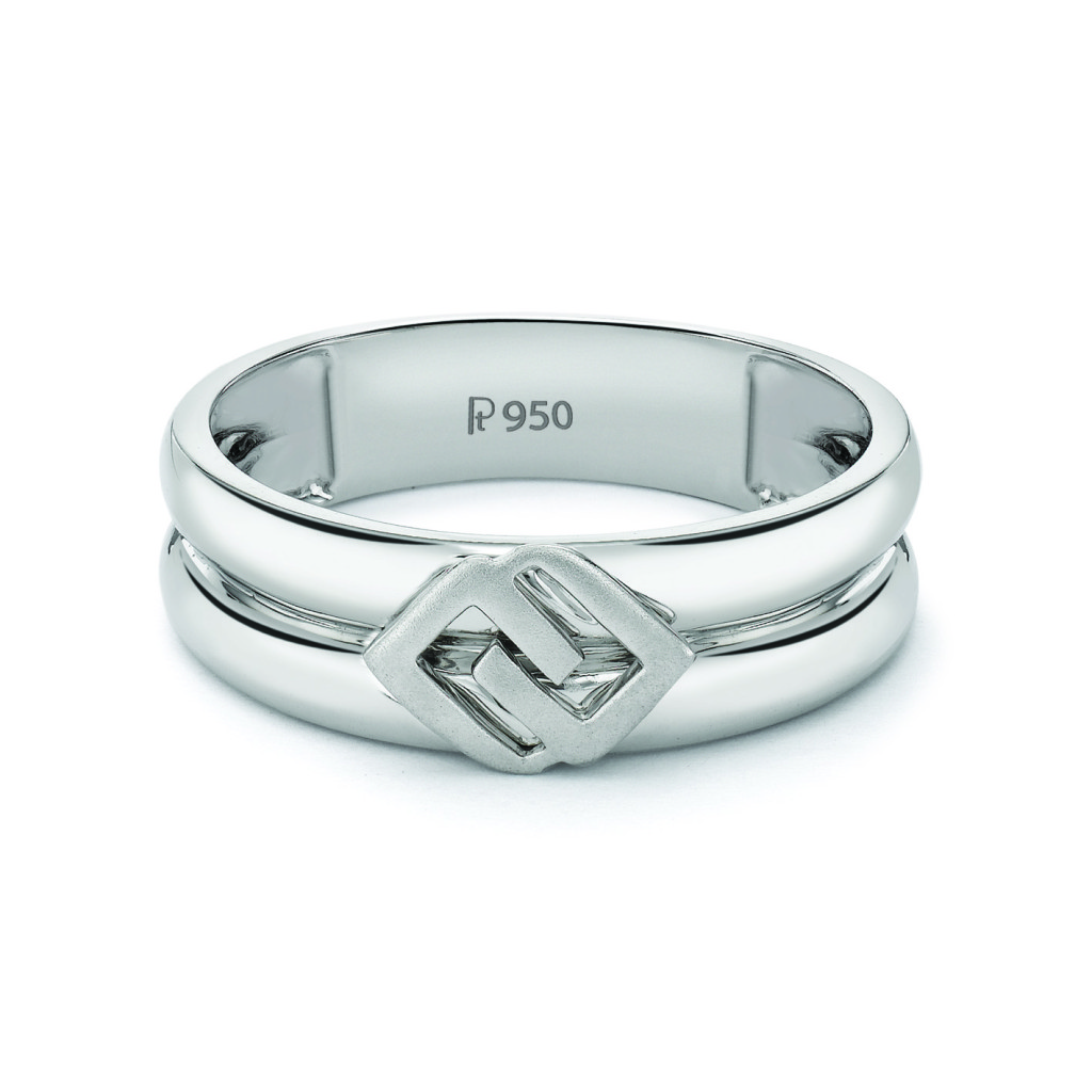 Platinum Ring by ORRA