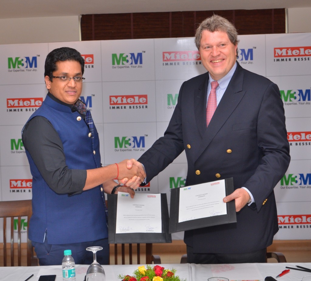 Mr. Pankaj Bansal  Director-M3M India with Dr. Reinhard Christian Zinkann  the_