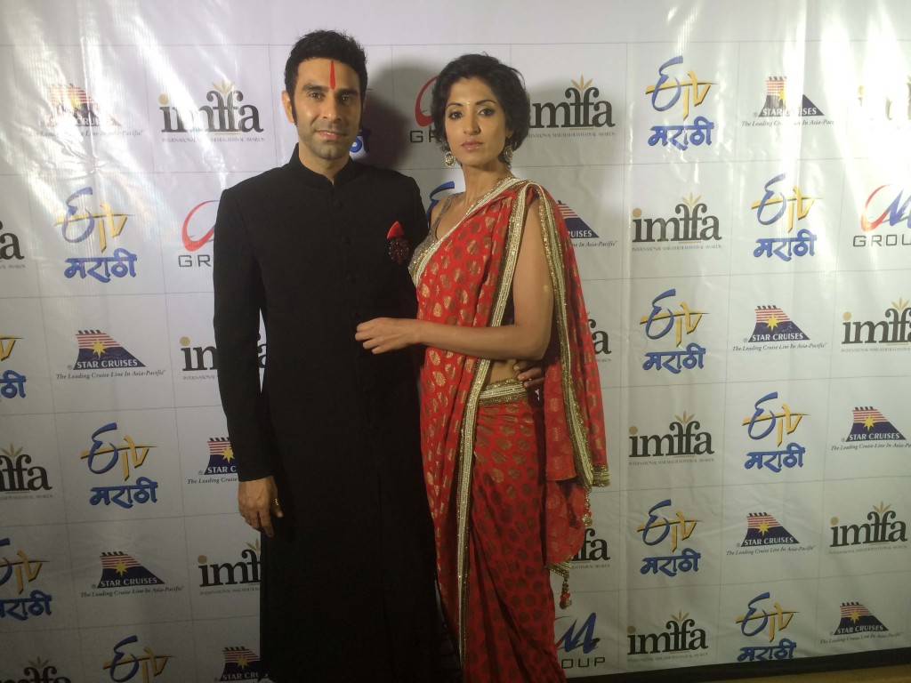 Sandip Soparrkar with Jesse Randhawa at IMFFA4