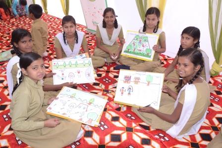 Fortis Hospital Noida organizes Master Strokes Competition for school children..1