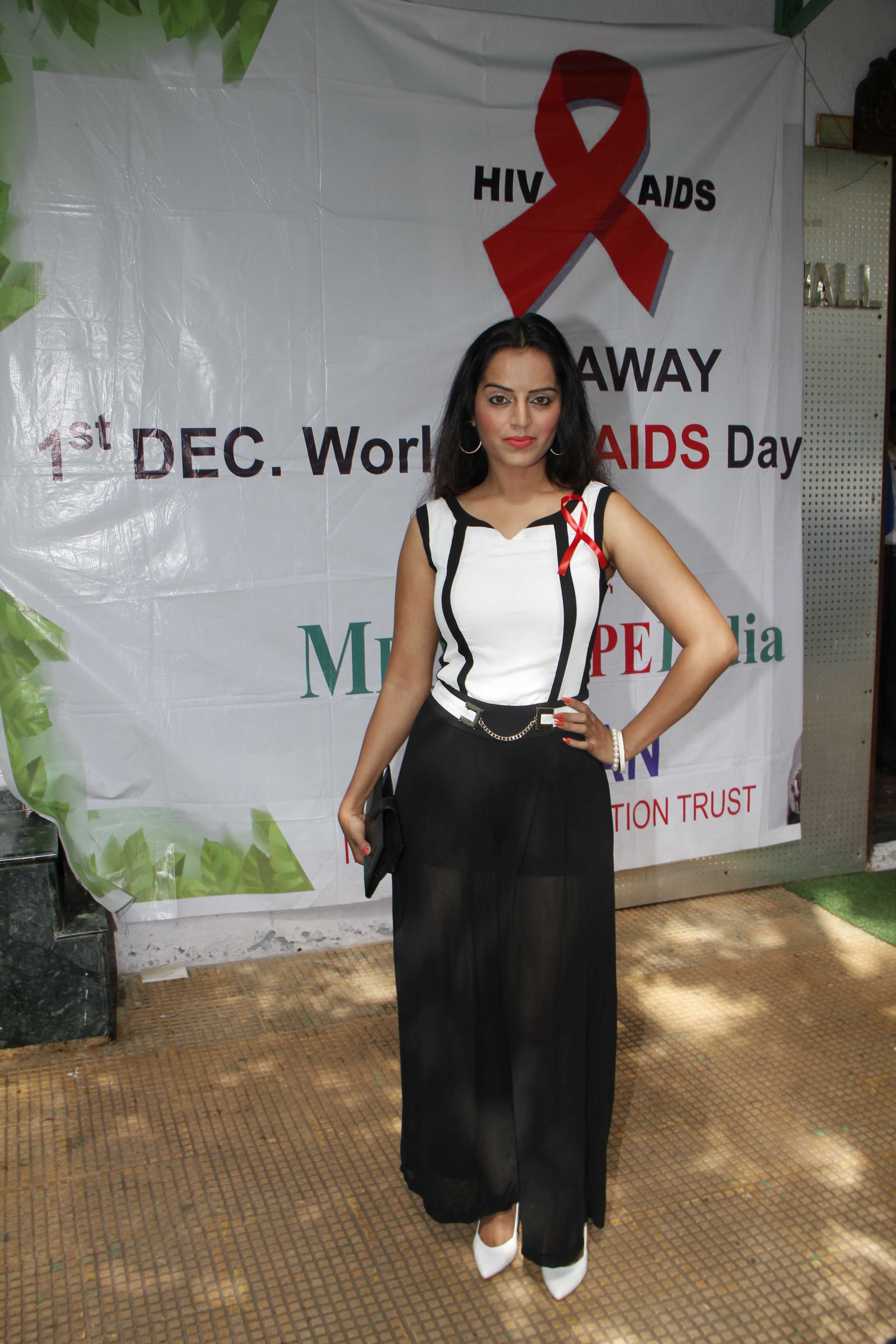 Meghna Patel At World AIDS Day Event..