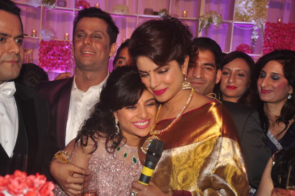 Priyanka Chopra at Uday Singh and Shirin recepetion Party1