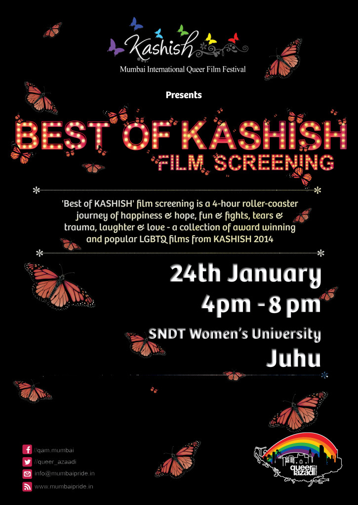Best of KASHISH at SNDT Poster