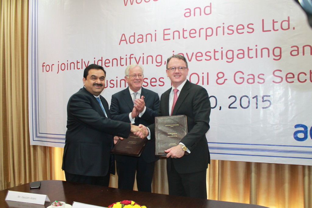 From Left to Right - Sh. Gautam Adani (Chairman - Adani Group)  Hon. Andrew Robb (AO MP - Minister for Trade and Inve_