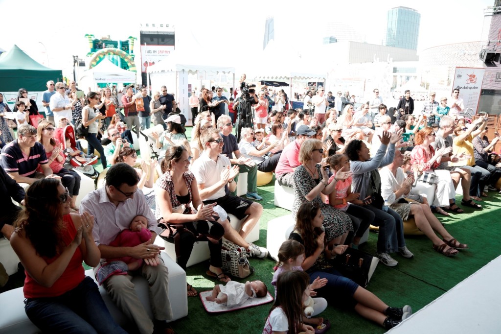 The Chef's Dome at Dubai Food Carnival is a huge crowd puller