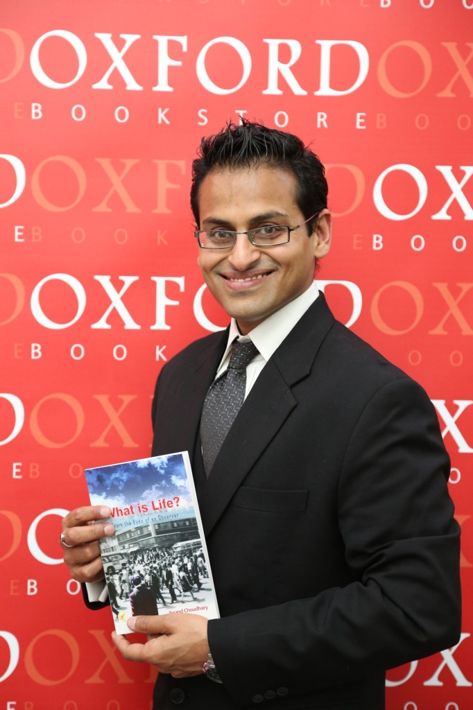 Anand Choudhary  celebrated Social Entrepreneur with his book