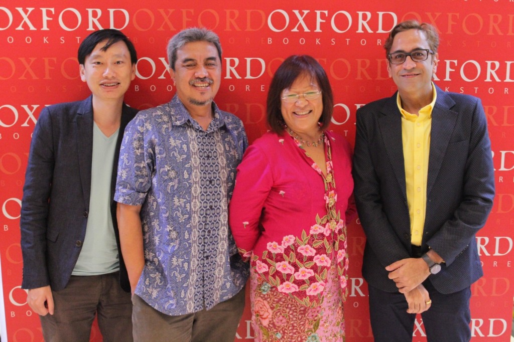 Oxford Bookstore celebrated Singapore's culture and litreature with Dr Gwee Li Sui  Josephine Chia  Isa Kamari and Ha_