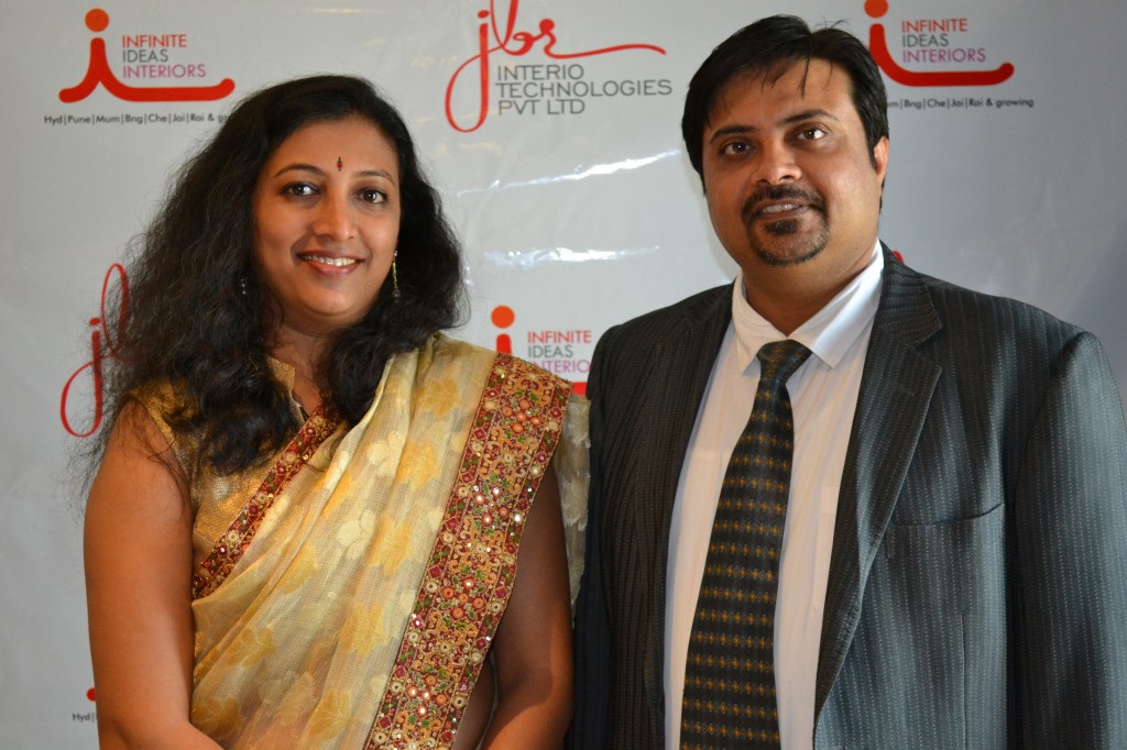 Brinda Goswami  Founding Director  Infinite Ideas Interiors & Vishal Sharma  Head of Sales and Business Development