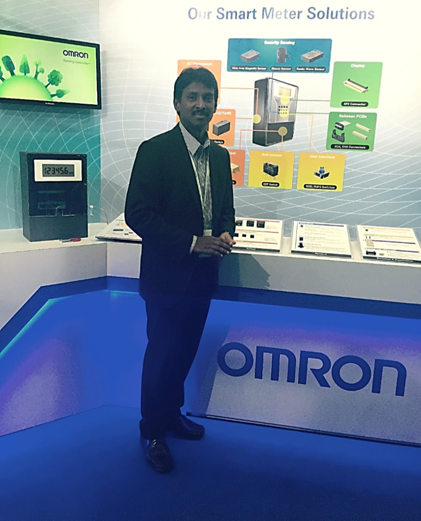 Mr. Vinod Raphael  Country Business Head  OMRON Electronic & Mechanical Components Division  India