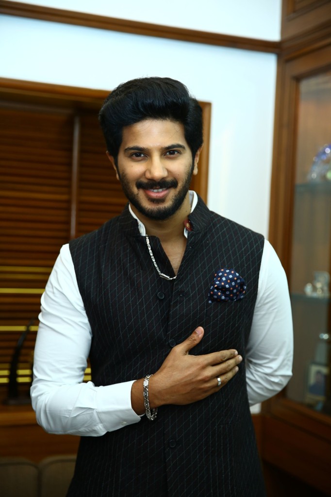 Dulquer Salmaan sports the new platinum collection