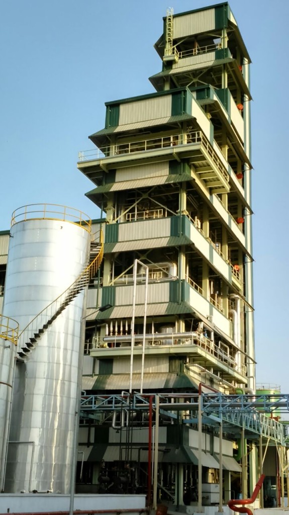 Wipro steel structure fatty acid plant