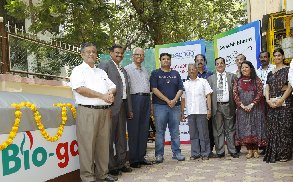 Inauguration of BioGas plant at WeSchool
