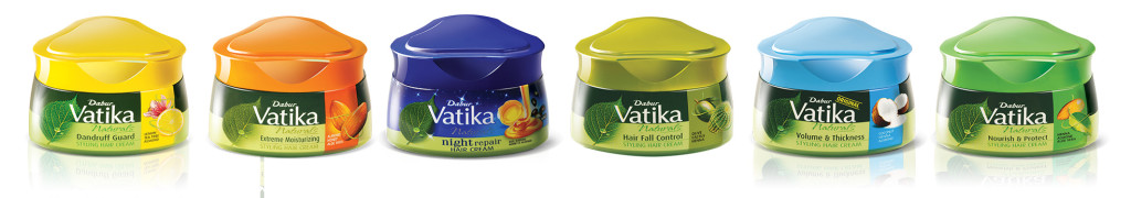 Vatika hair cream range