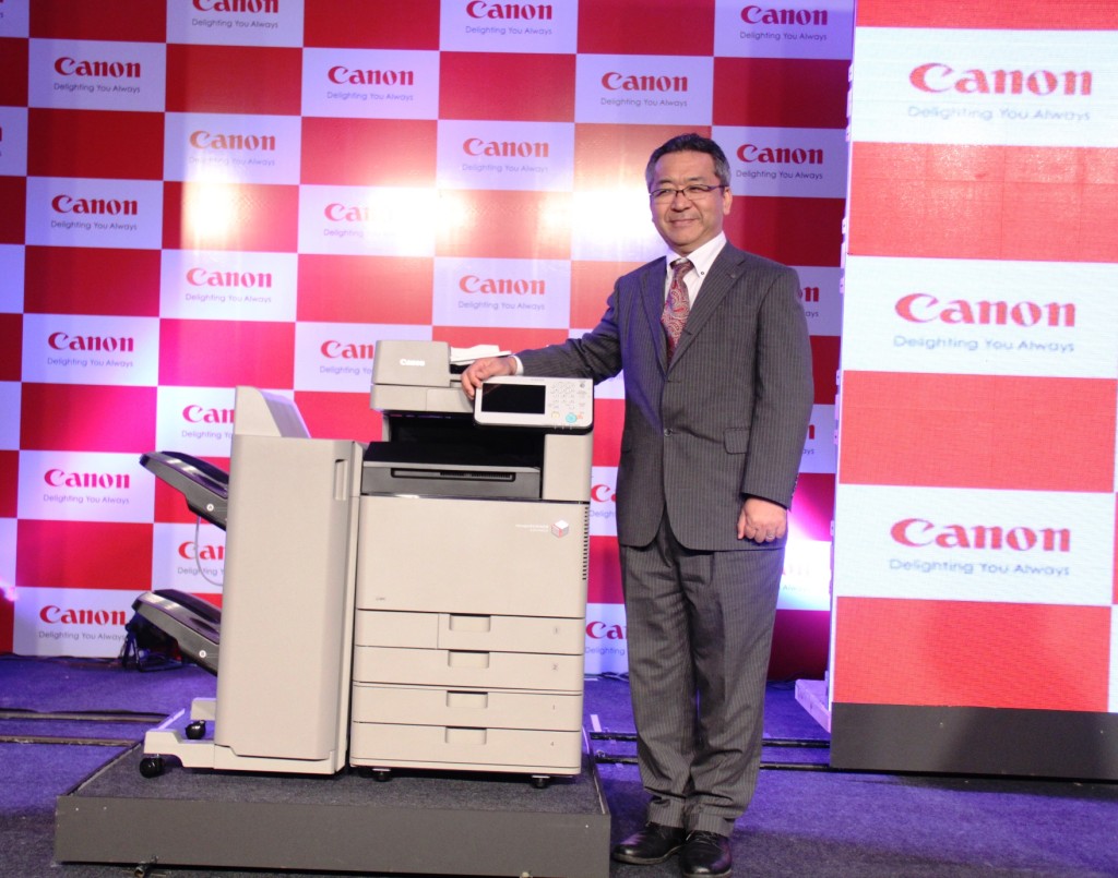 Mr. Kazutada Kobayashi  President & CEO  Canon India_