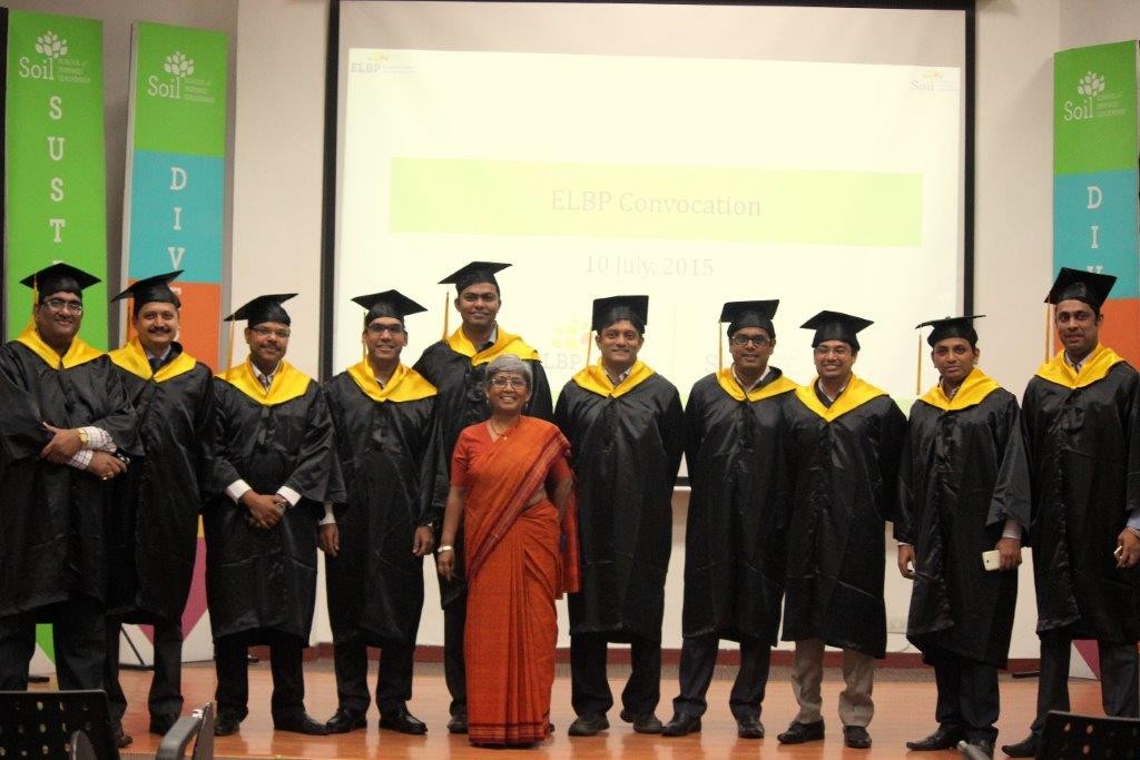 School of Inspired Leadership's Graduating batch 2014(Emerging Leader booster Program) with Nilanjana Paul  Associate_