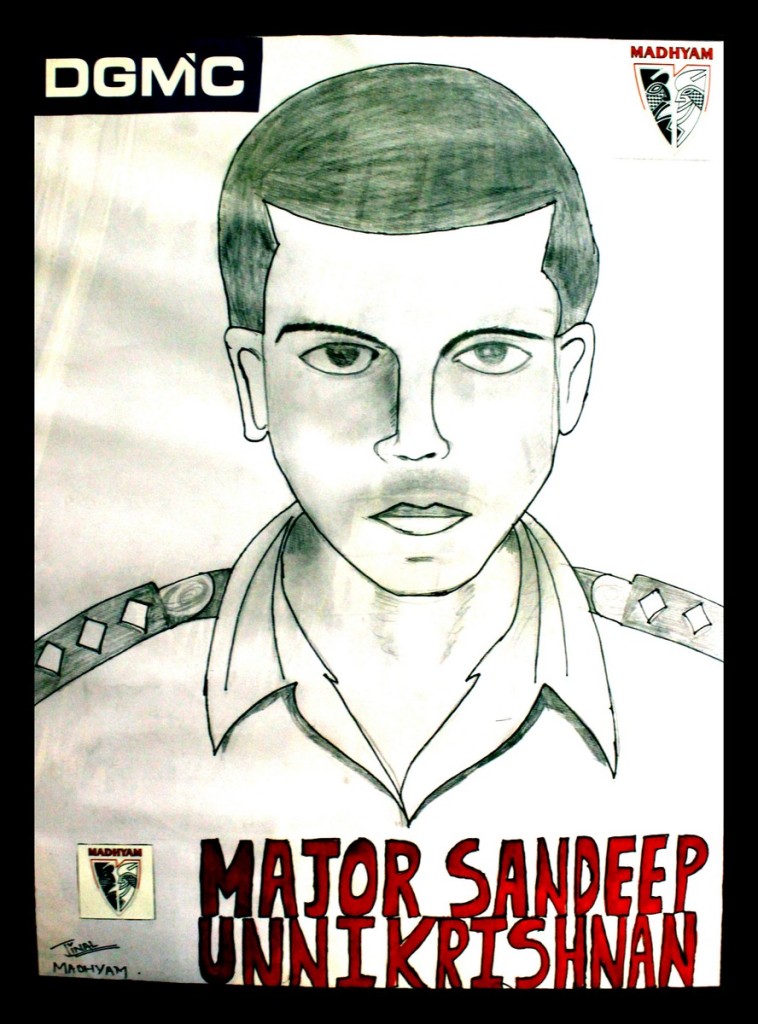 A Tribute to all our heroes by DGMC of Media Studies students on Independents day on 15th August  (3)