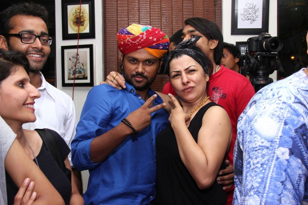 Hard Kaur with Swaroop Khan Indian Idol 5 finalist