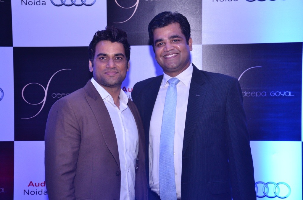 Mr Deepak Choudhary and Mr Anirudha Kumar Regional Manager Audi India