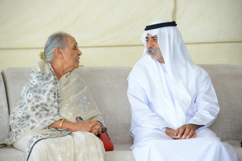 HE Sheikh Nahyan Bin Mubarak Al Nahyan and Dr. Zulekha Daud