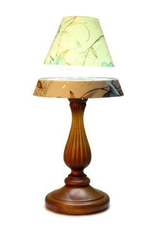 ENRG Float lamp( wood) brown colour