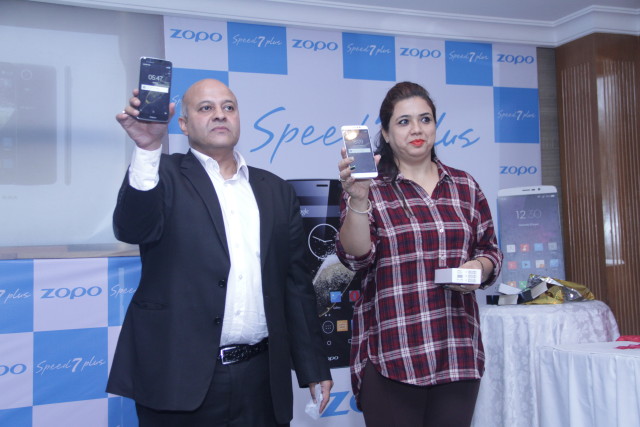 Sanjeev Bhatai  MD Adcom unveiling ZOPO SPeed 7 Plus