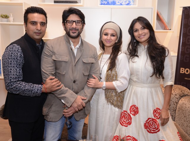 Ajay Mago  Arshad warsi Promila Bahri and Maria Goretti