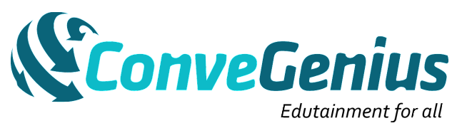 Convegenius logo with tagline