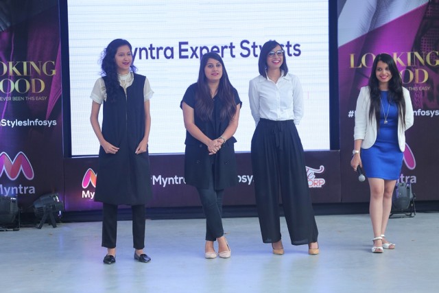 Myntra_Stylists_answering_style_queries_at_Infosys