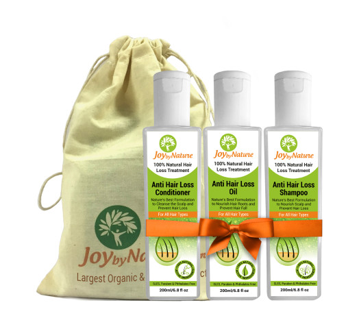 JoyByNature.com Natural Hair Loss Treatment Kit