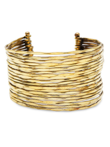 metallic gold bracelet cuff Rs 499
