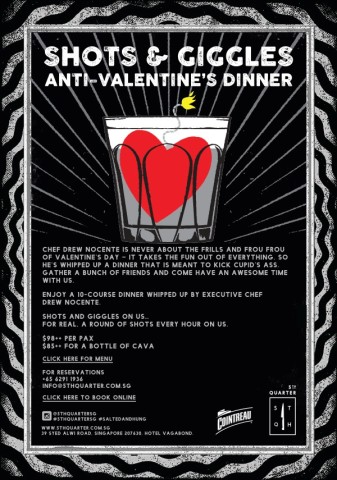 Anti Valentine's Dinner at 5th Quarter
