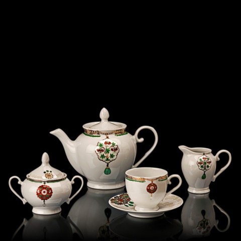 Nizam tea set for 6. Price Rs 13930