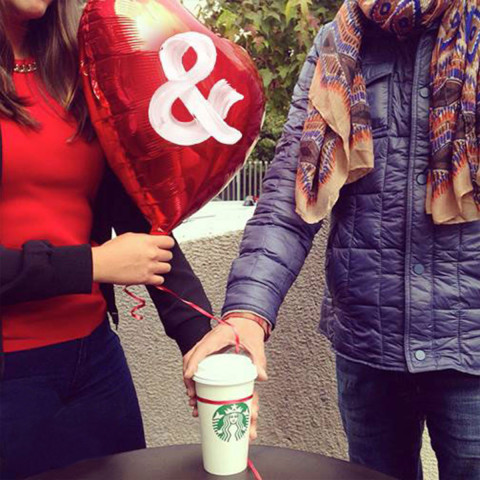 Starbucks' Valentine's Day