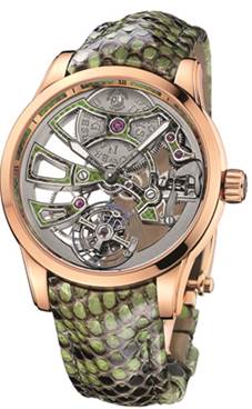 Untamed and Exotic the Ulysse Nardin Royal Python Skeleton