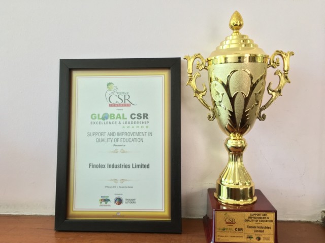 Finolex Industries CSR Award