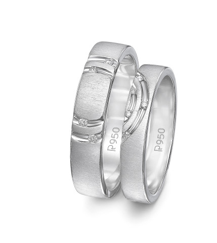 Platinum Love bands Unity of Two  (2)