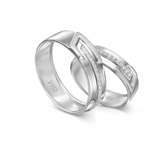 Platinum Love bands Unity of Two  (3)