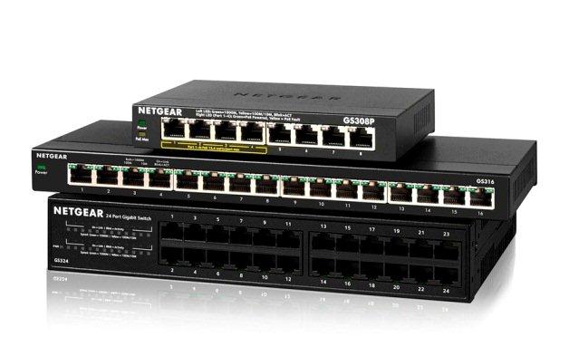 New Gigabit Ethernet Switches-GS308P  GS316 & GS324
