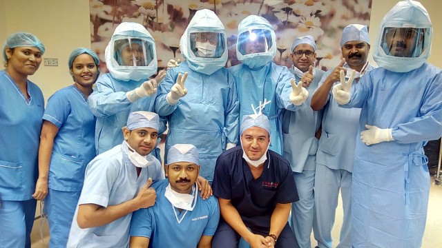Orthopaedic surgery team