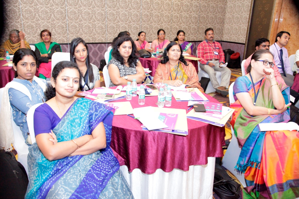 Teachers at the Core Skills Reflection workshop - Bangalore